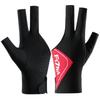 Breathable Billiards Gloves Quick Drying Sweat Proof Three-finger Gloves Left Hand Comfortable Snooker Cue Glove Pool Cue