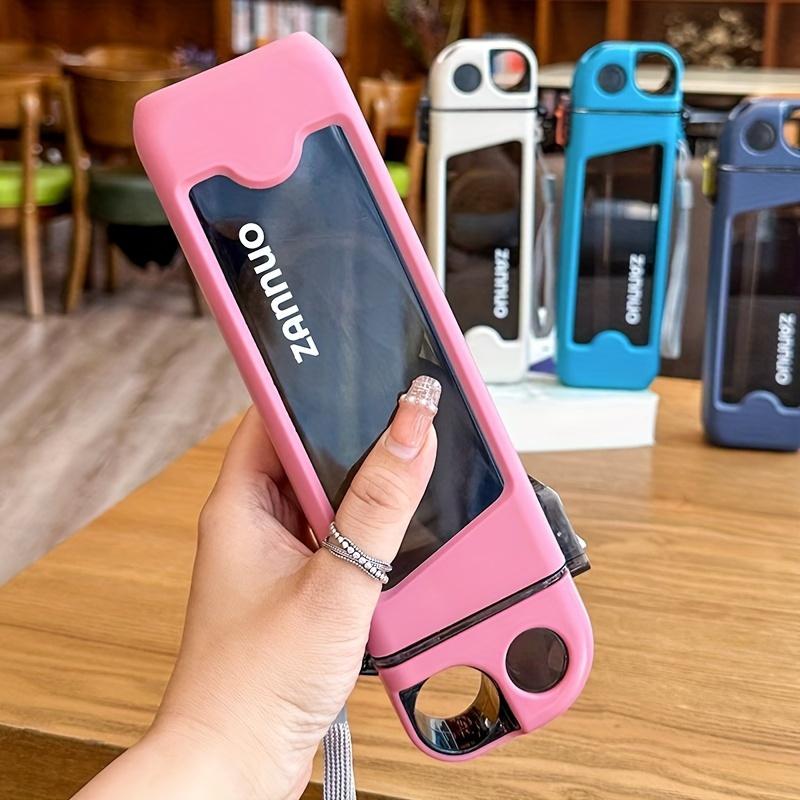 350ml Water Bottle Leak-proof Square Cup Sports Bottle with Lockable Lid and Measurements for Outdoor Sport Travel Drinkware New