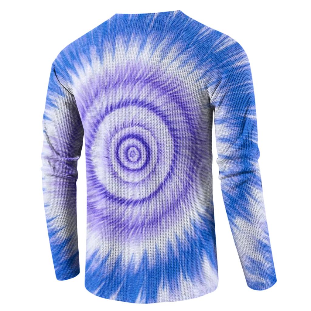 Men's Loose Casual Button Down Collar Long Sleeve Top