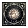Divinations Tablecloth Moon Planet Astrology Tarot Card Tablecloth Altars Cloth Divinations Board Game Accessory