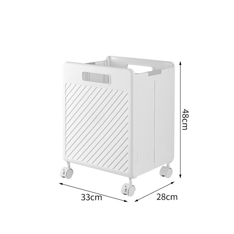 Collapsible Laundry Hamper Multi-Function Carry Basket for Home Large Capacity Storage Bin Bathroom Organizer Bucket