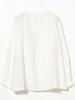 B:MING LIFE STORE by BEAMS Women's Off-White Sheer Shirt (S-M)