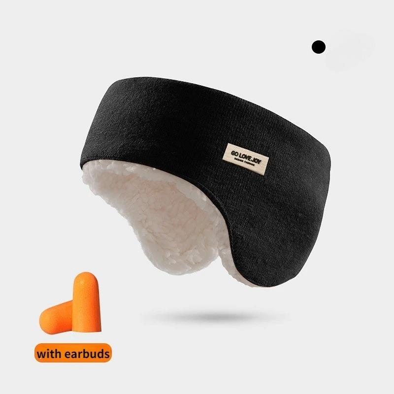 

Woman Ear Cover Warmer Earplugs Fur Winter Soundproof Ear Muffs Men Women Blind Fold Earmuffs Girl Sleep Earcups Noise Reduce