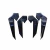 4Pcs Front Bumper Splitter Fins for Honda Civic TYPE R 2016-2021 Carbon