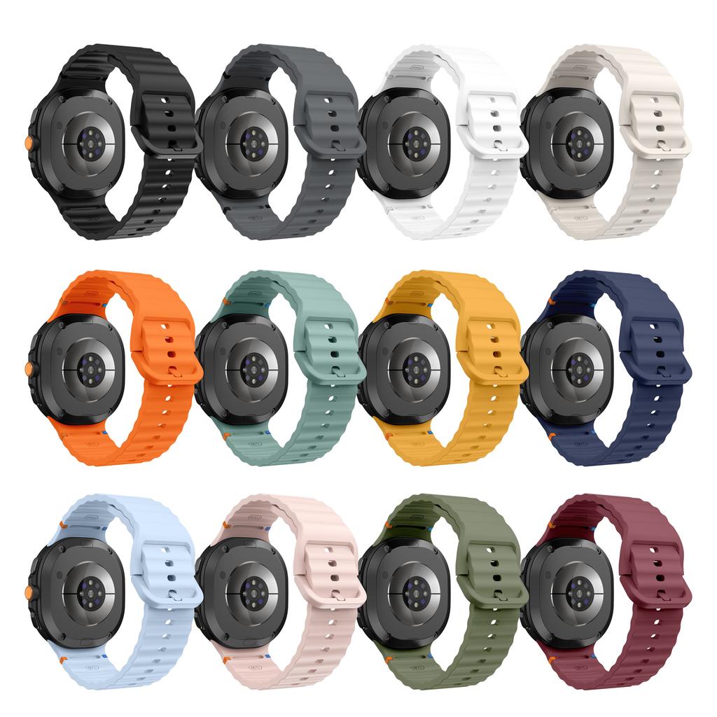 Sport Silicone Strap For Samsung Galaxy Watch 8 Classic 46mm / Watch8 44mm 40mm Replacement Band Bracelet Wristband Accessories