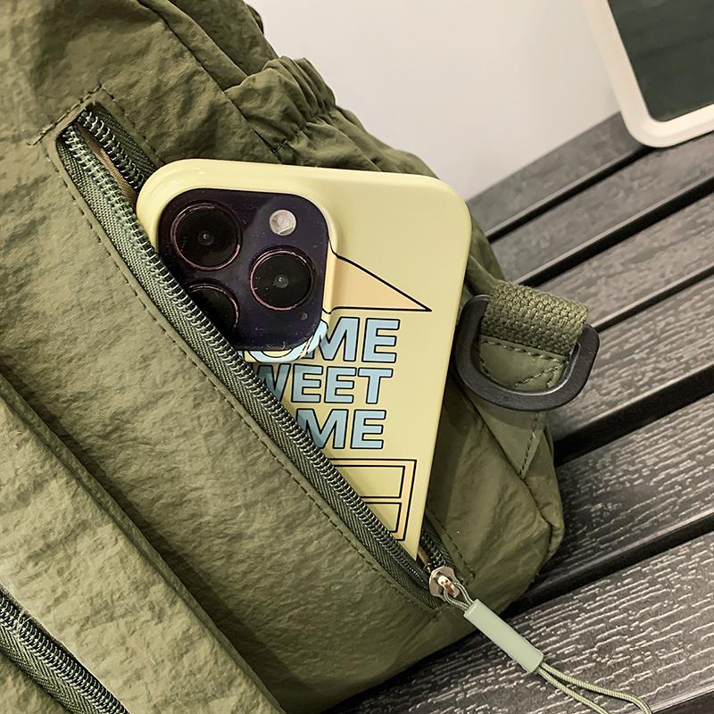 Women's Nylon Small Backpack Multi-Functional Chest Bag