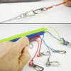 Fishing Rod Shitte Belt with Rope Spiral Cord with Wire