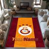 Galatasaray 28 Customize Your Name Area Rug Suitable for Living Rooms Balcony Kitchen Study Room Anti-slip Rug Decorate Offices