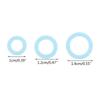 300pcs Round Knit Knitting Marking Circles Rings Markers Crochet DIY Sewing Accessories