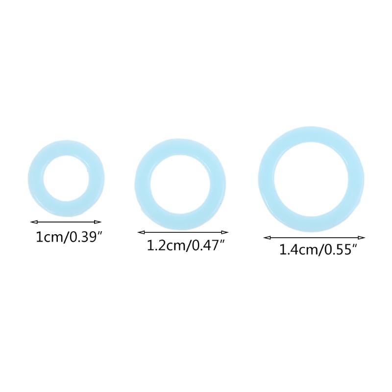 300pcs Round Knit Knitting Marking Circles Rings Markers Crochet DIY Sewing Accessories