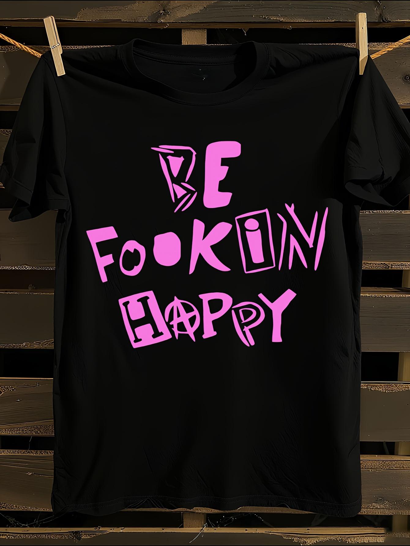 Yungblud Be Fookin Happy Graphic Tshirt XXXL