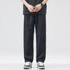 PLAYBOY Men's Ice Silk Loose Straight Quick-Dry Casual Pants