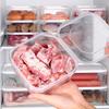 1pc Fridge Storage Box Organizer Fresh Keeping Fridge Freezer Meat Vegetables Fruits Sealed Box Container Heatable