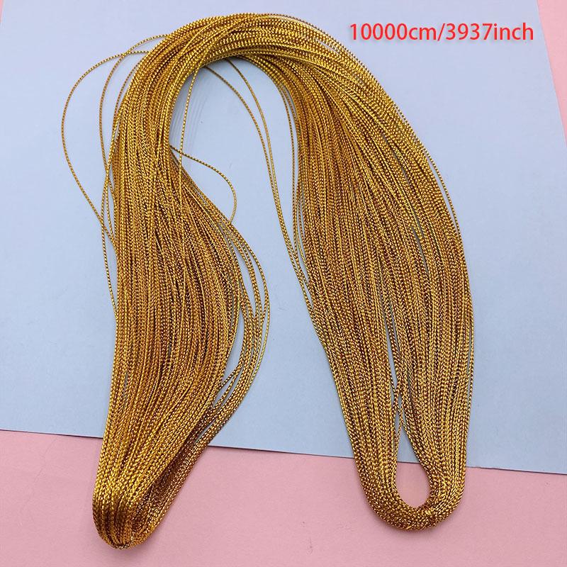 Thickness 1mm 8-strand rope hanging tag rope, each bundle of 100 meters for DIY fan wrapping and suitable for DIY jewelry making