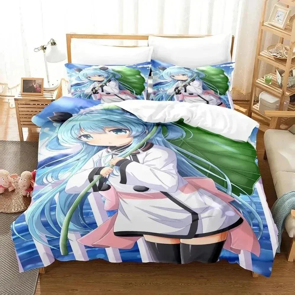 Comforter Anime Sora No Method Celestial Bedding Set Bedroom Soft Modern S Comefortable And