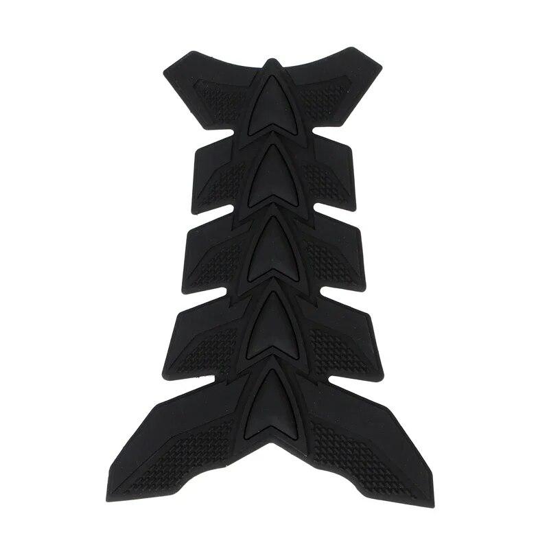 Univerzální motocyklová nálepka na palivovou nádrž s rybí kostí, trojrozměrné nálepky pro Harley, Yamaha, ochranná podložka na nádrž