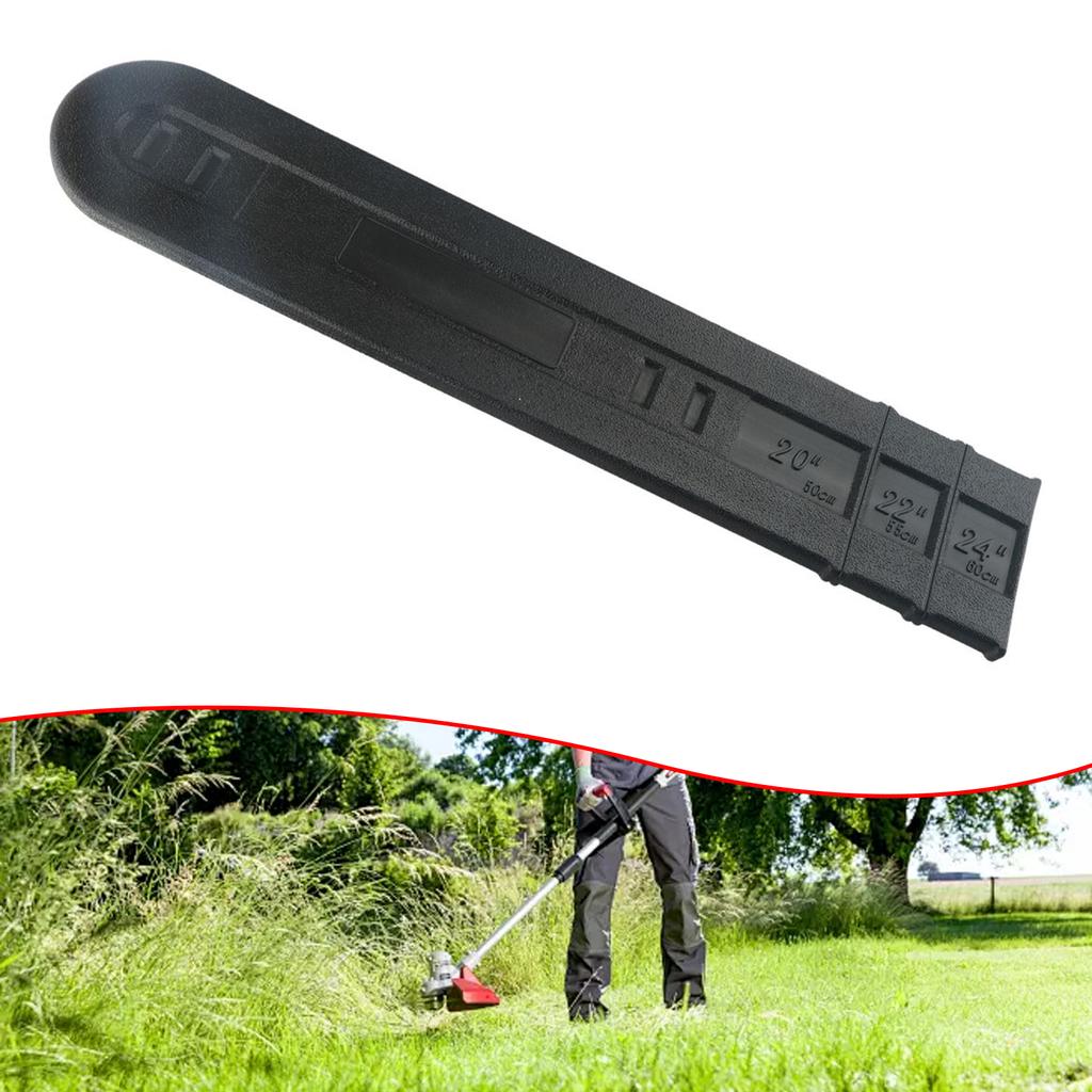 Chainsaw Bar Cover Sheath for 20 22 24 Chainsaws Sturdy Plastic Scabbard to Protect Bar and Chain from Damage and Wear