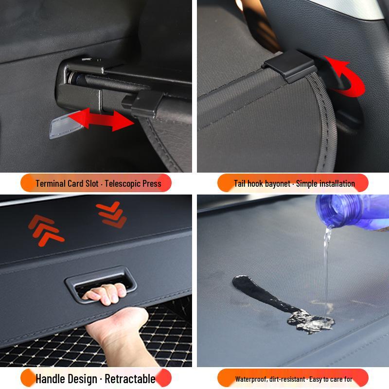 Compatible Trunk Sunshade Divider for JETOUR Traveler T2, Sanhai T2, L9, L6, T1, L7, CAR03