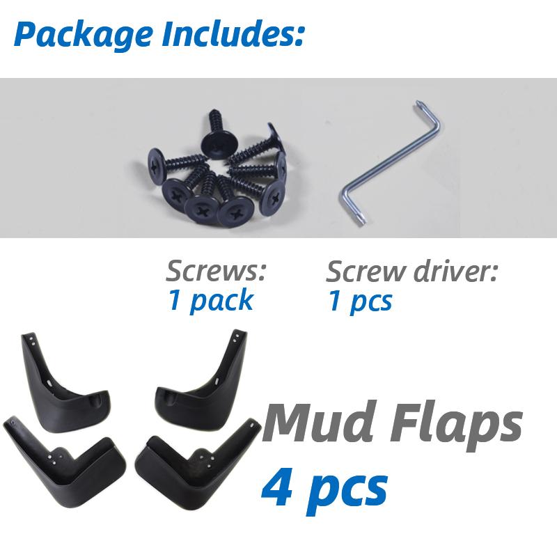 Styled Molded Car Mud Flaps For Hyundai Sonata I45 YF 2011 2012 2013 Mudflaps Splash Guards Flap Mudguards Car