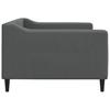 Daybed Dark Grey 90x190 Cm Fabric