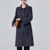 Vanzhen Women's 100% Wool Mid-Length Coat with Belt
