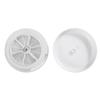 Mushroom Style RV Roof Vent Cap, White