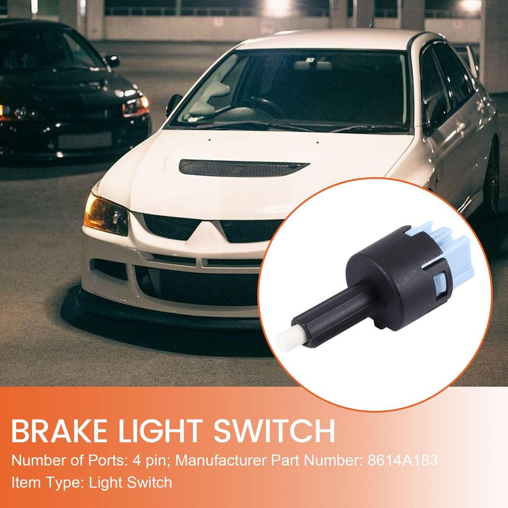 yixue Car Brake Stop Light Lamp Switch Fits Montero Diamante, 8614A183