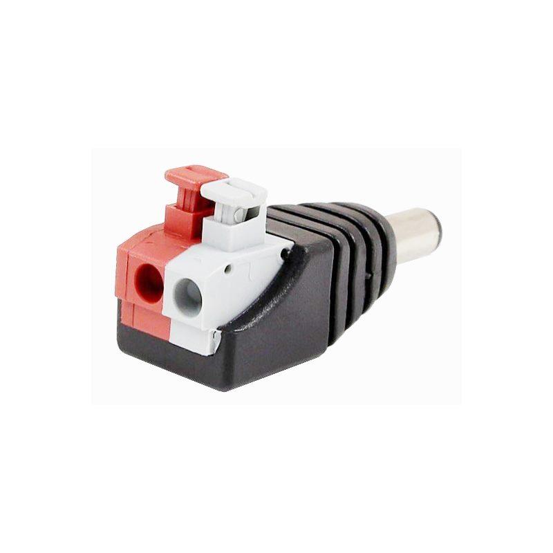 Dc 2.1/5.5 Plug With Quick Connector T2