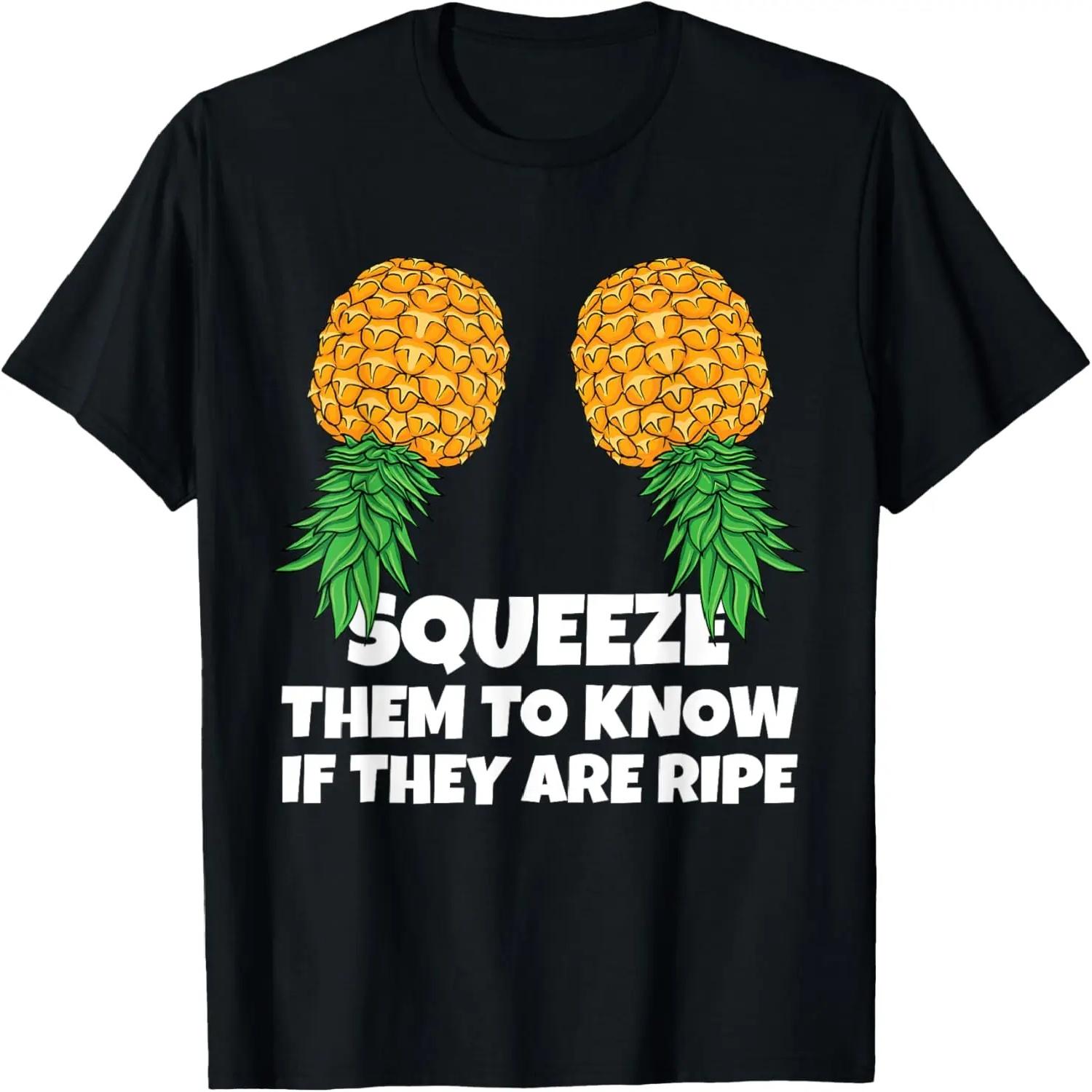 Swingers Lifestyle Funny Upside Down Pineapple Party T-Shirt S чёрный