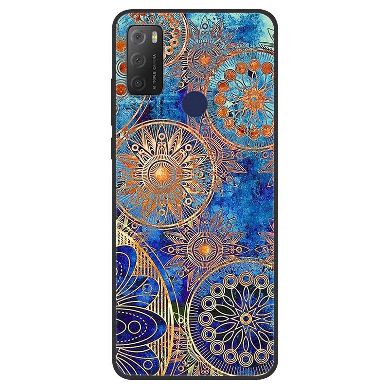 For TCL 20Y Case Girl Cat Flower Soft Silicone Back Wolf Shell for TCL 20E 6125F Fundas Phone Cover For TCL20Y 6156D 20 E Coque