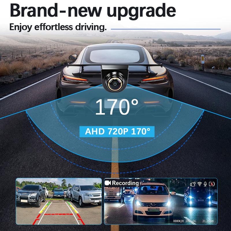 Universal AHD Dynamic Trajectory Car Rear View Camera Intelligent Track Guide Line Vehicle Backup Car Camera Night Vision