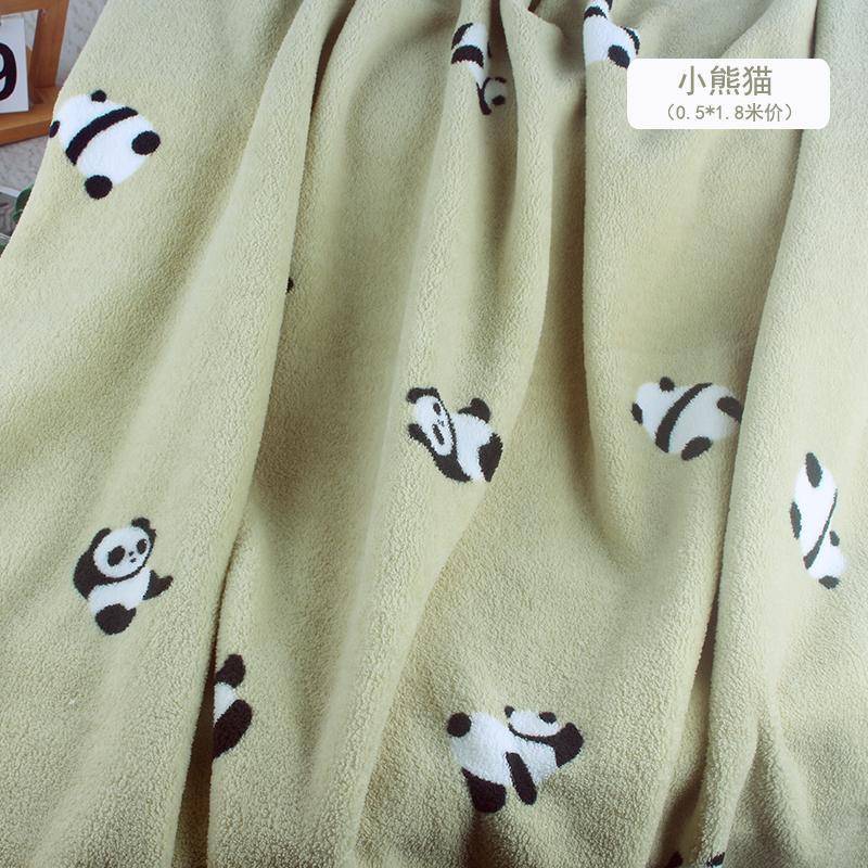 Polar Fleece Printed Cloth High Quality Velvet Clothing Super Soft Cotton Wool Blanket Plush Handmade Sewing Warm