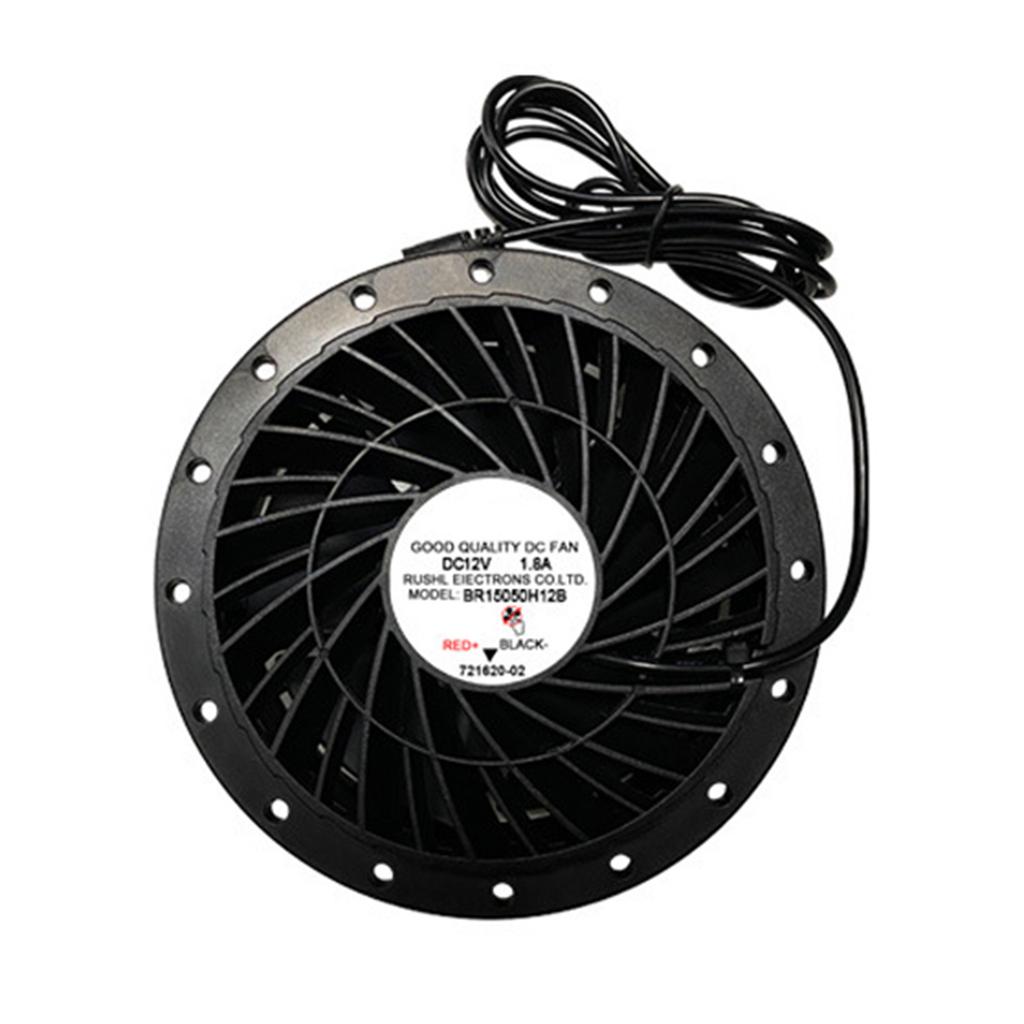 Ventilator de evacuare 6500RPM 12V 1.8A Ventilator extractor de aer pentru eliminarea umidității Proiecte bucătărie baie