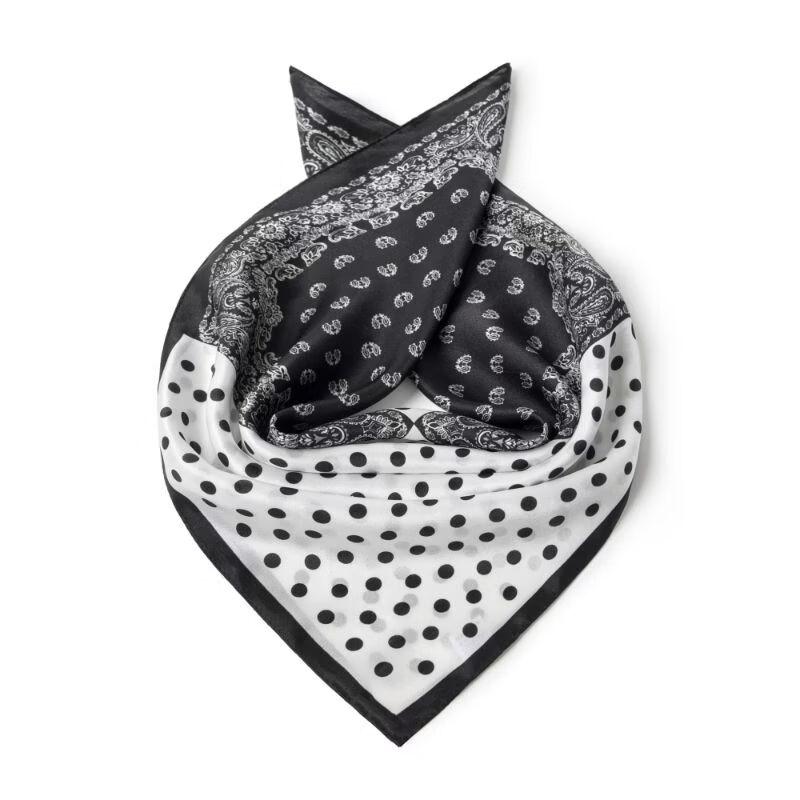 Cityboy Polka Dot Paisley Four-Patch Bandana One Size