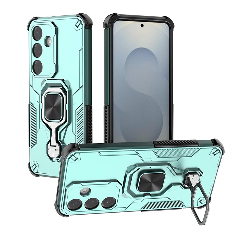 Camera Protection Magnetic Stand Phone Case for Samsung Galaxy S25 Ultra Edge S25 FE Plus 5G Ring Holder Back Cover