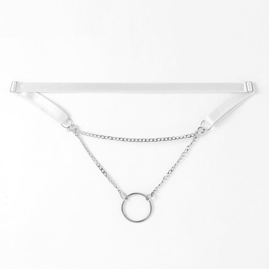 Intimo sex da uomo caldo, anello a catena taglia regolabile design traforato intimo sex da uomo