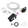 Outdoor Misting System Efficient with 29.5ft Pump Filter Nozzles Power Supply Garden Mist Hose Kit f