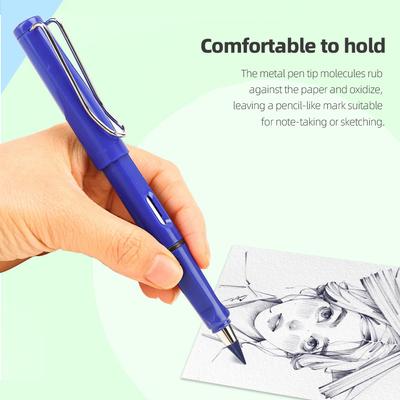 Matita per scrittura illimitata Penna colorata senza inchiostro Matita cancellabile Schizzo artistico Strumenti di pittura Regalo per bambini Materiale scolastico di cancelleria