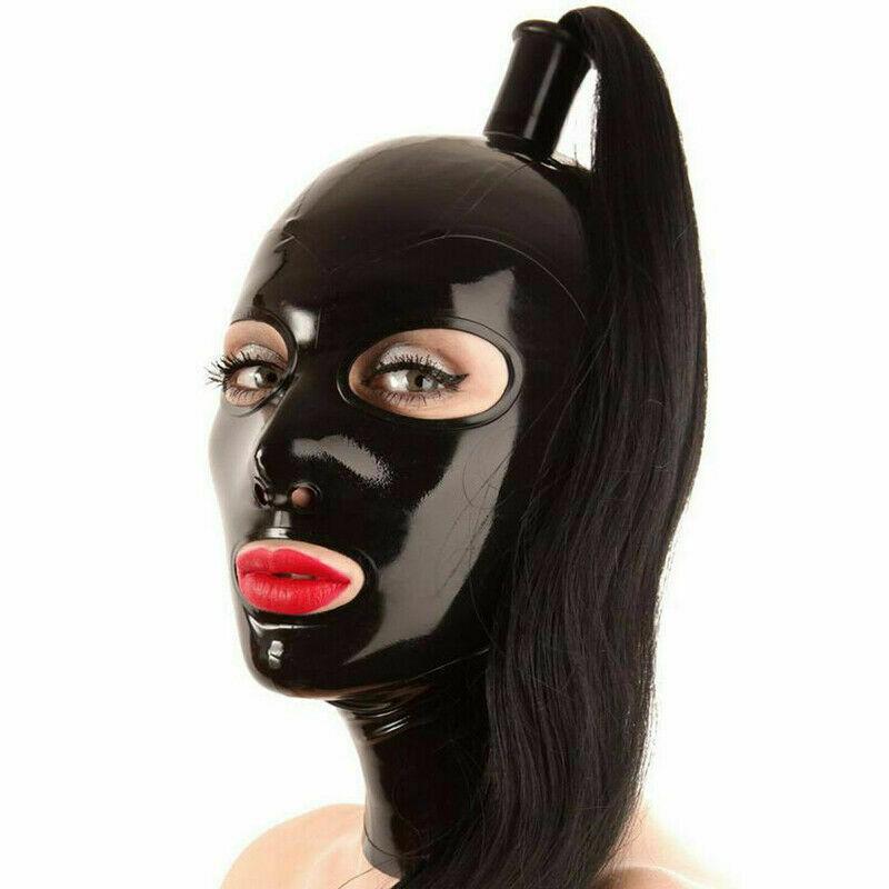 Latex Sensual Headgear & Masks: Adult Role-Playing Costumes & Fetish Wigs