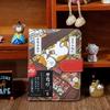 Kawaii Cartoon Cat Pu Magnetic Buckle Notebook Diary Agenda Planner Notepad Simple Basic Handbook Cute Cat Notebook Gifts