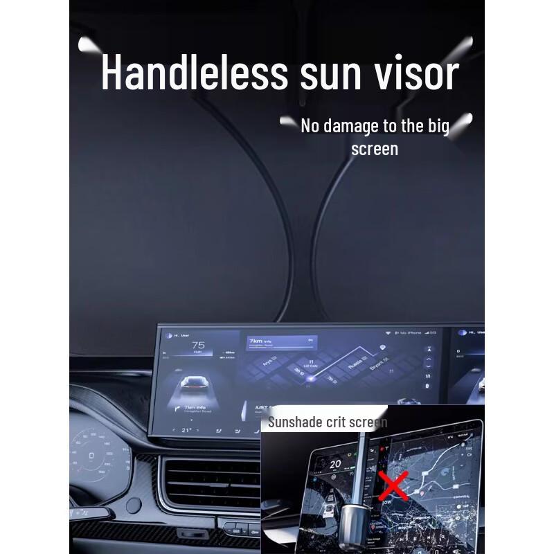 Roewe M7 Windshield Sunshade: UV Block, Heat Insulation, Sun Protection Car Accessory