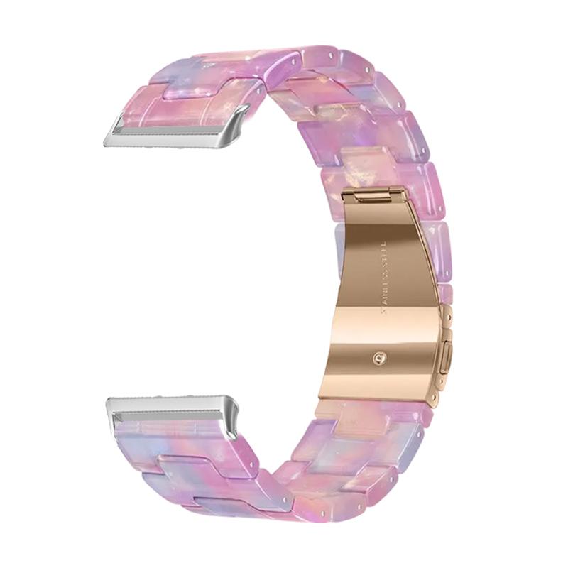 Harzarmband Kompatibel mit Samsung Galaxy Fit3 Schnellverschluss Herren Damen Armband für Galaxy Fit 3 Armband