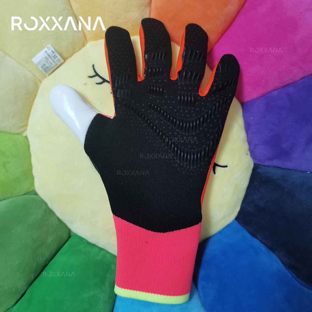 ROXXANA Professional Soccer Goalkeeper Gloves Strong Latex Durable Ventilated Shock Resistant Youth Adult Sports Training Match