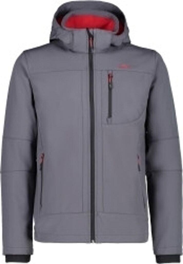 CMP Men's Softshell Jacket with Detachable Hood (3A01787N) Anthracite/ref