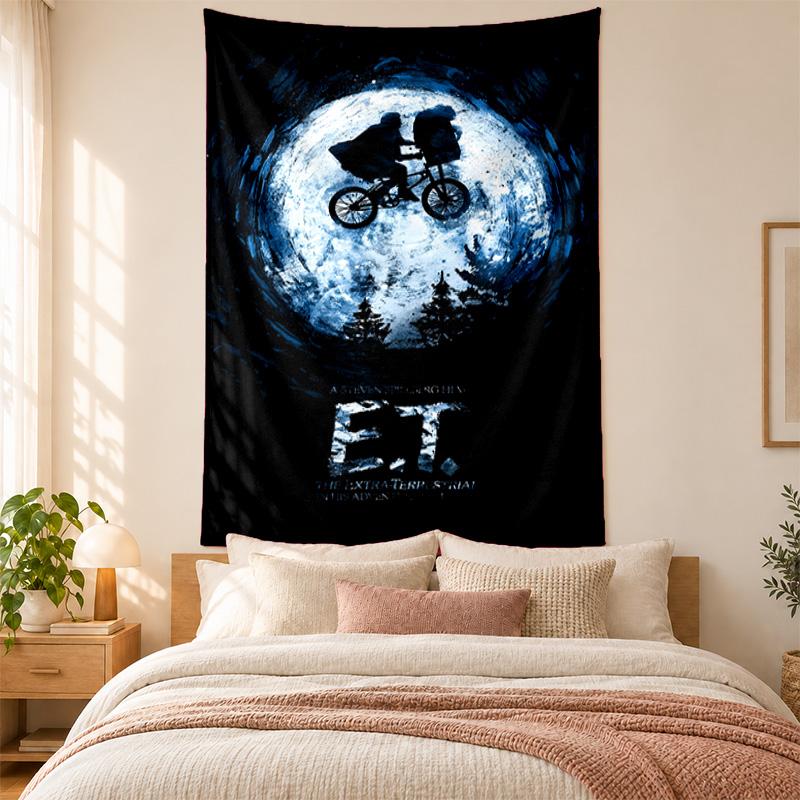 E.T Tapestry highquality for decorating living room bedroom dorm walls ideal as bedroom wallart orholiday gift