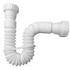 Double-Headed Pipe Sink Drain Pipe Flexible Pipe Connector For 45mm Inlet Diameter Double-Headed Water Pipes Kit Drain Connector