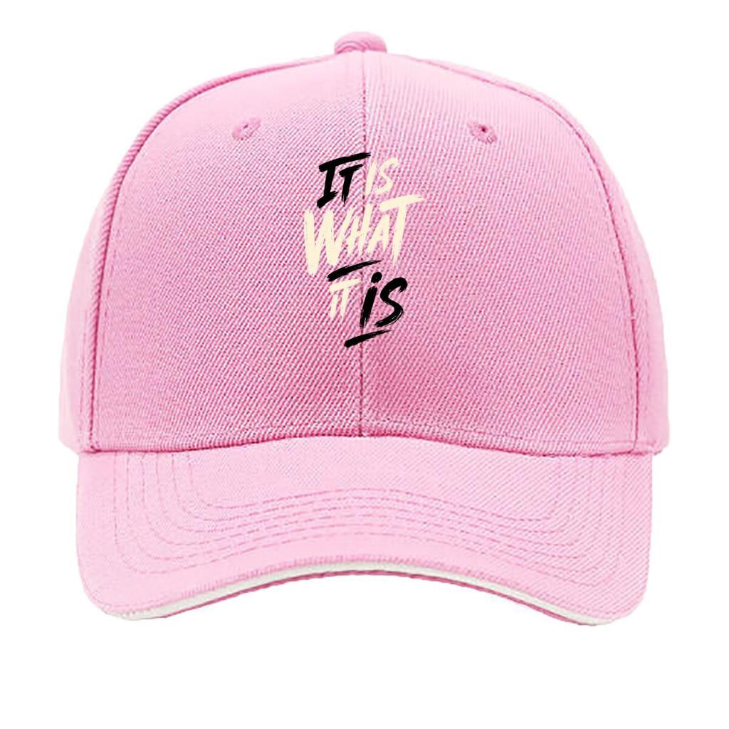 Bold Casual Acceptance Quote Letteri Sandwich Baseball Cap Sun Cap Outdoor Workouts Hat