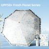 Loop Buckle Handle Manual Folding Umbrella Ultra-light UV Protection Umbrella Parasol  Rainy Day