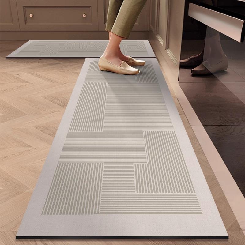 German Kitchen Floor Mat, Oil Resistant, Waterproof, Anti Slip, Quick Drying, Dirt Resistant, Diatomaceous Earth Absorbent Pad
