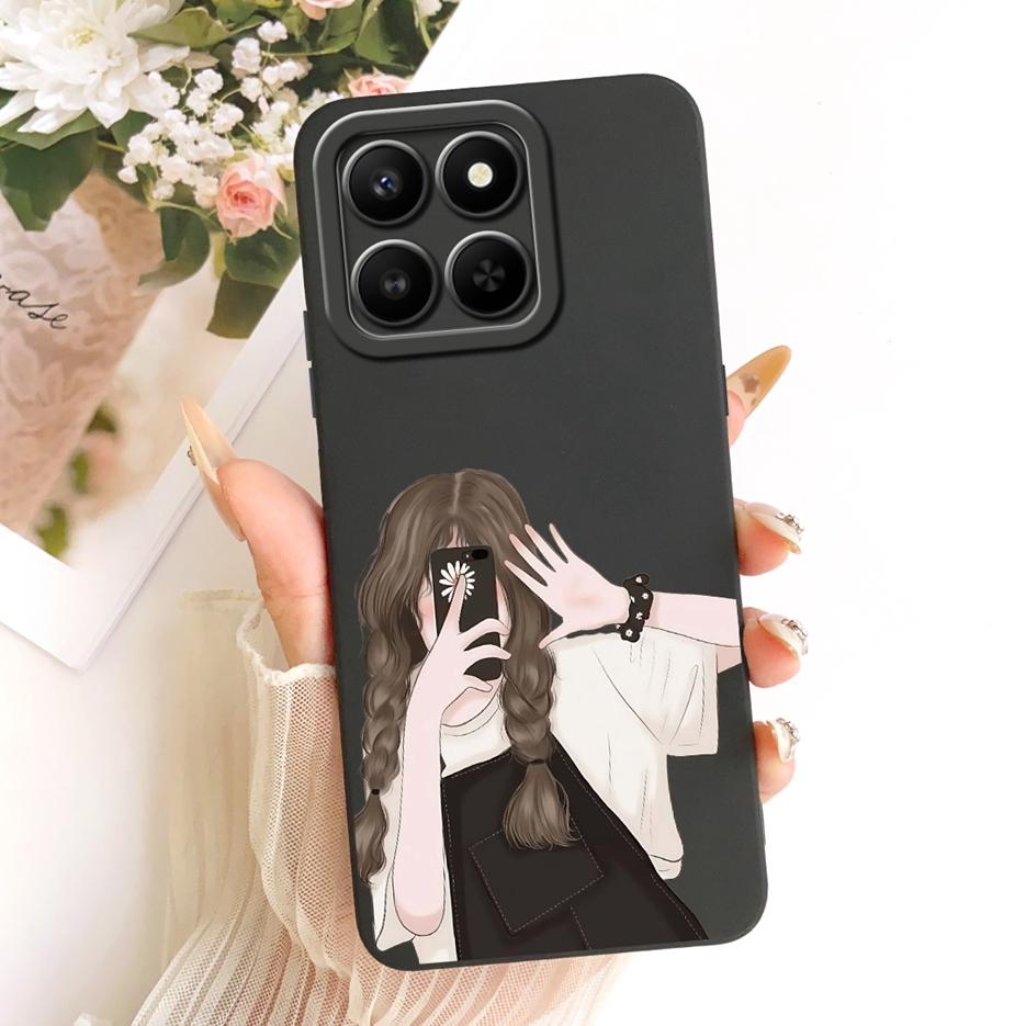 Etui For Honor 400 Smart 5G LGN-NX1 Urocze Śmieszne Kreskówkowe Pokrowiec Odporne na Wstrząsy Etui na Telefon Dla Honor X7d 4G HonorX7d 5G Miękkie Pokrowce Torby